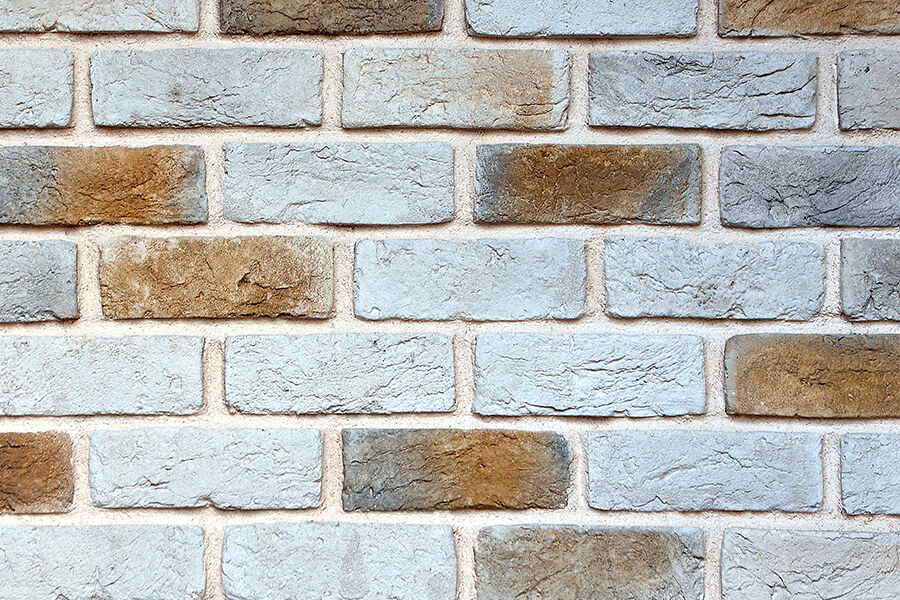 Thin Old Brick Light Gray
