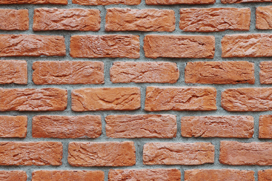 Thin Old Brick Orange